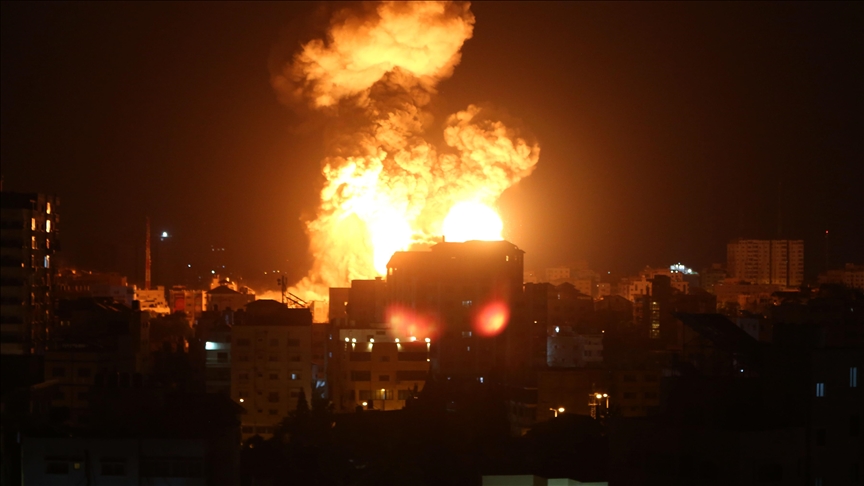 Jet Tempur Israel Bom Kantor Kelompok Bantuan Kemanusiaan Turki Di Gaza